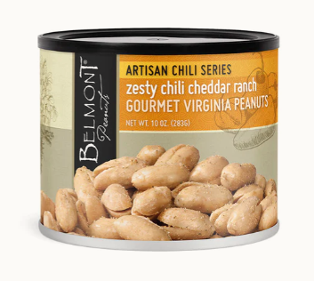 Zesty Chili Cheddar Ranch | Belmont Peanuts