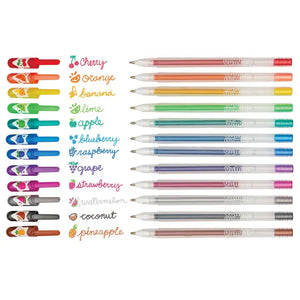 Yummy Yummy Scented Glitter Gel Pens, 12 pack | OOLY