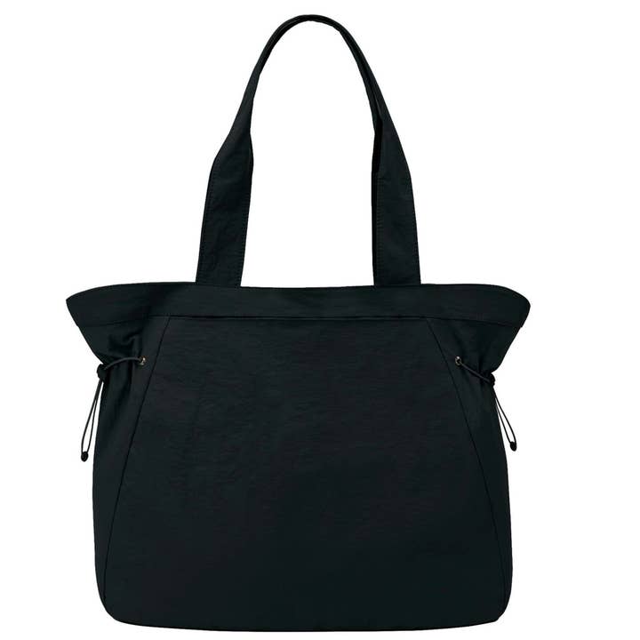 Amelie's Water Repellent Nylon Tote, Black | Ampere Creations