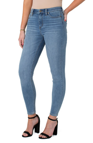 Abby High Rise Ankle Skinny, Scenic | LIVERPOOL