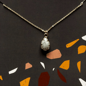 David's Stone Necklace / Dear Heart
