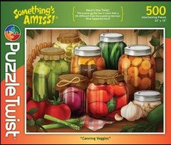 Canning Veggies, 500 Piece Puzzle | Puzzle Twist