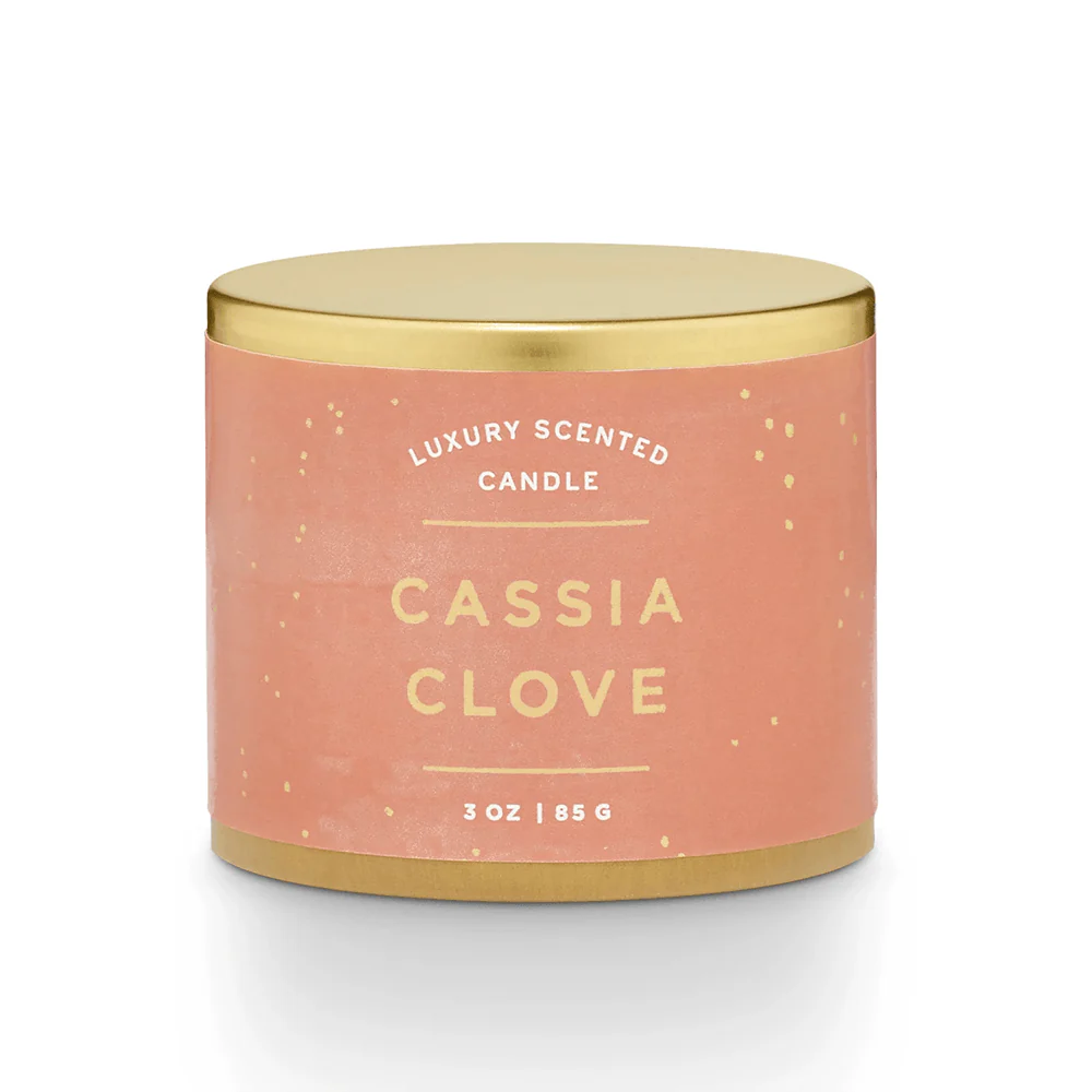 Cassia Clove, Tin Candle - 3oz | ILLUME