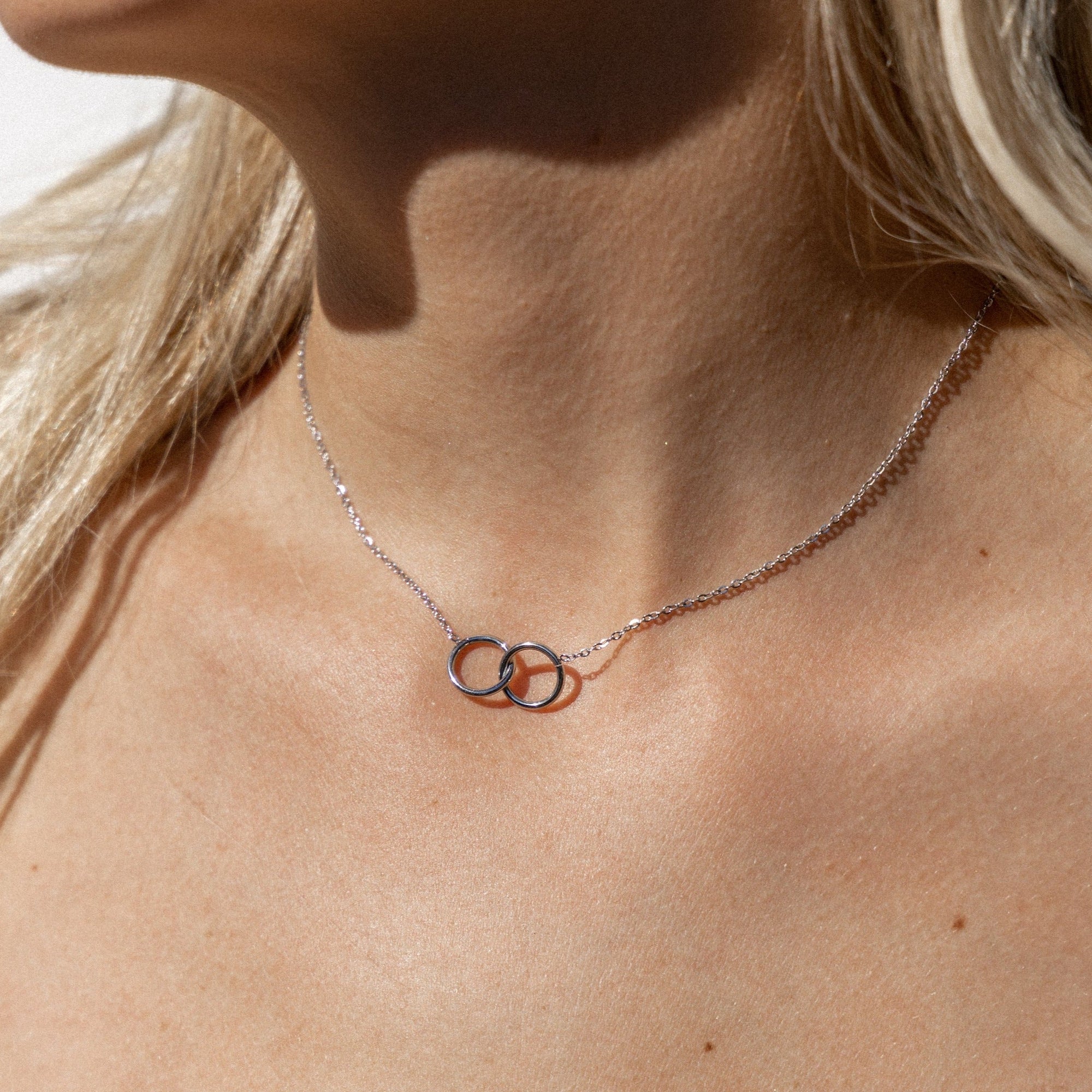 Perfect Timing Necklace 16", Sliver | ALCO Jewelry