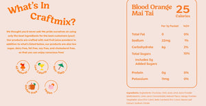 Blood Orange Mai Tai, Cocktail Mix | Craftmix