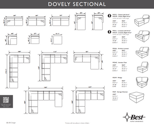 Dovely Customizable Sectional | Best Home Furnishings