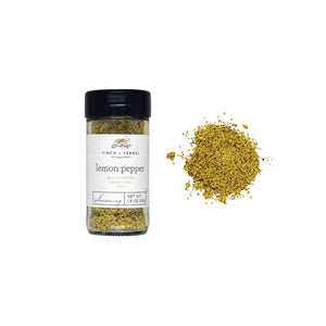 Lemon Pepper Seasoning | Finch + Fennel