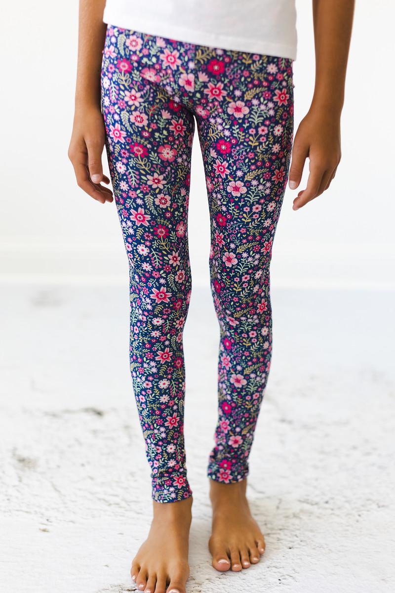 Flower Farm Leggings - Little Girl Legging | Mila & Rose