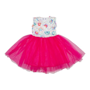 Tutu Dress, Tank - Rainbow Dot | Mila & Rose