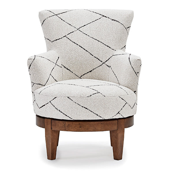 Justine Swivel Accent Chair | Best Home Furnishings