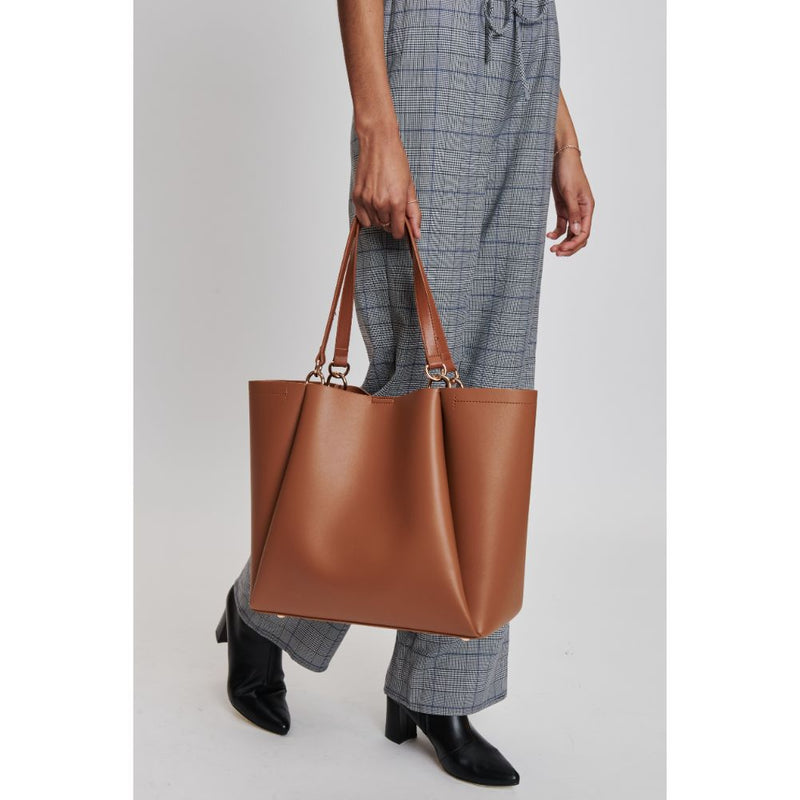 Brooklyn Tote, Tan| Moda Luxe