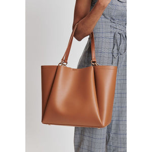 Brooklyn Tote, Tan| Moda Luxe