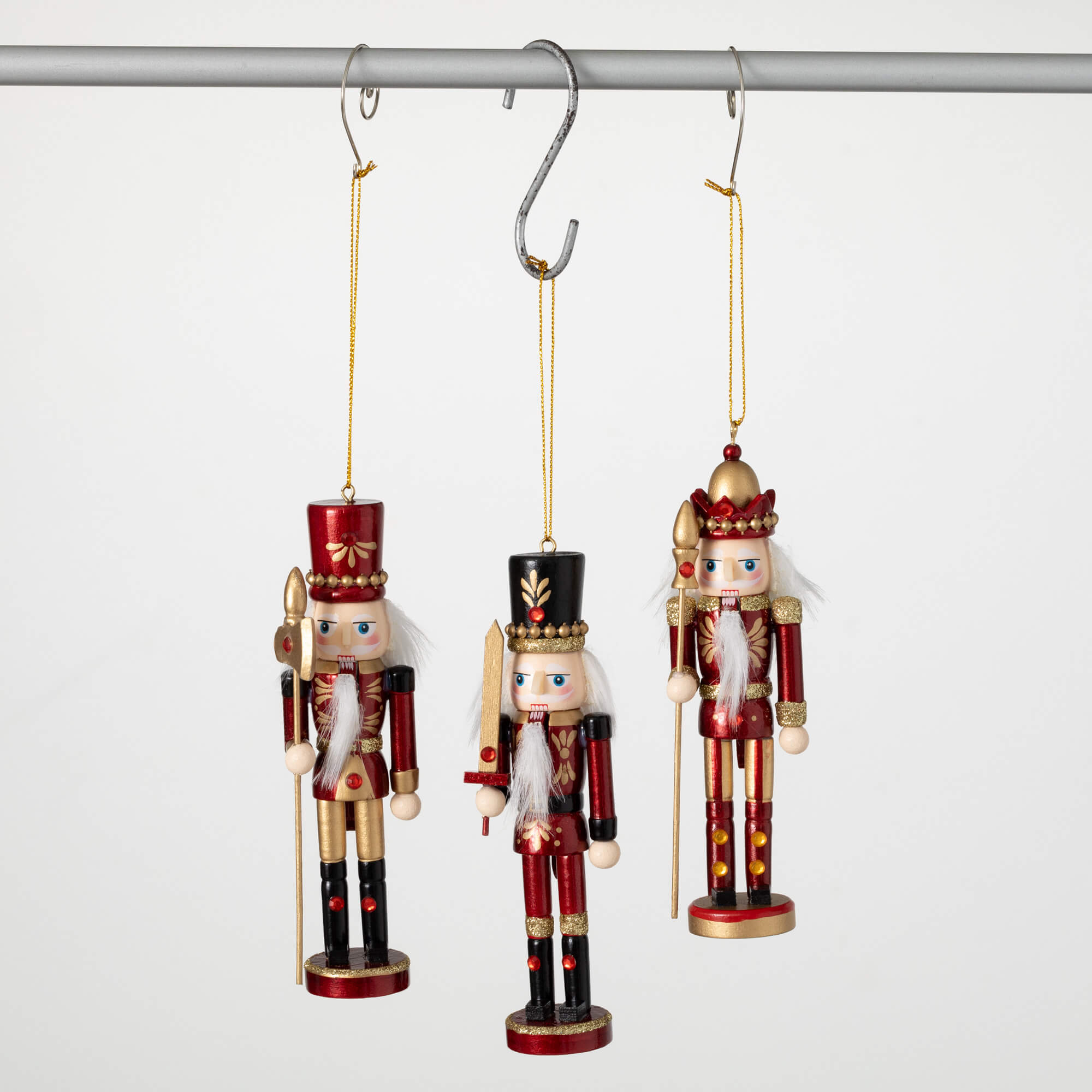 Nutcracker Ornament 6" Assorted | Toy Soldier Christmas & Holiday Ornament Decor