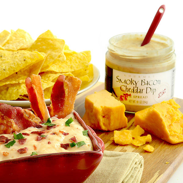 Smoky Bacon Cheddar Dip & Spread | Elki