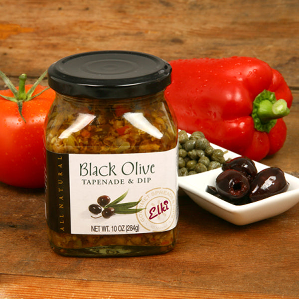 Black Olive Tapenade & Dip | Elki