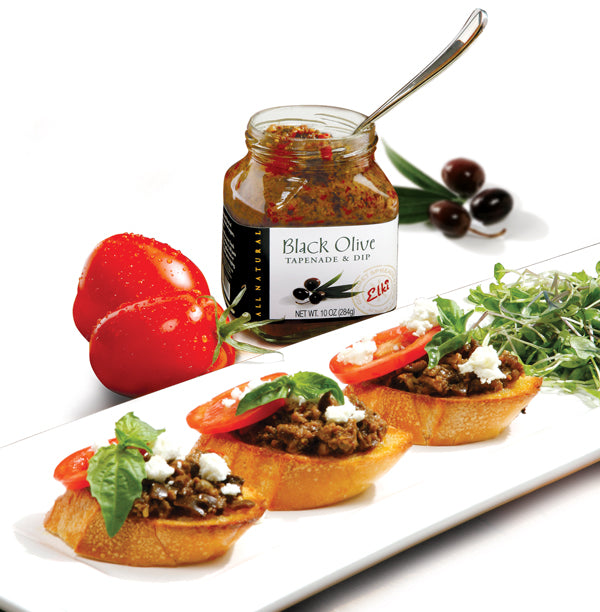 Black Olive Tapenade & Dip | Elki