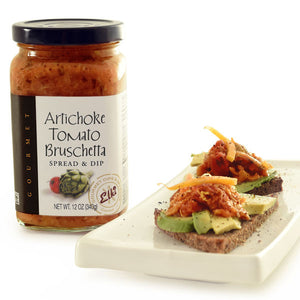 Artichoke Tomato Bruschetta Dip & Spread | Elki