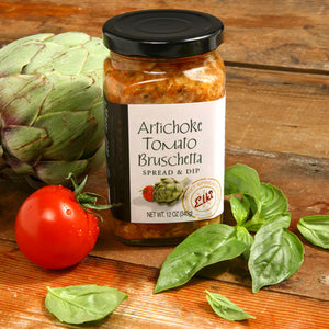 Artichoke Tomato Bruschetta Dip & Spread | Elki