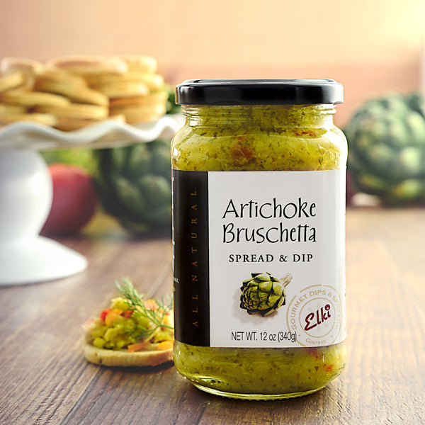 Artichoke Bruschetta Dip & Spread | Elki