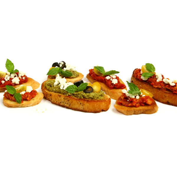 Tomato Olive 3 Bell Pepper Bruschetta Spread & Dip | Elki