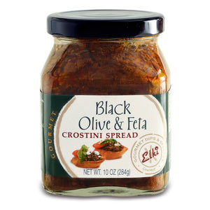 Black Olive and Fetta Crostini Spread | Elki