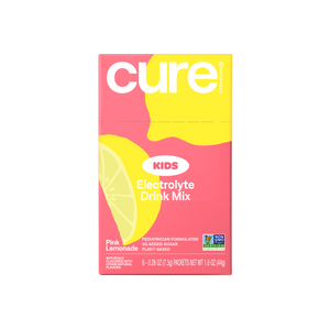 Cure Kids Hydration Mix, 6 Serving Box | Pink Lemonade