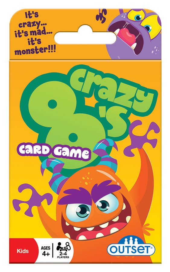 Crazy 8's Kid Card Games | Outset Games