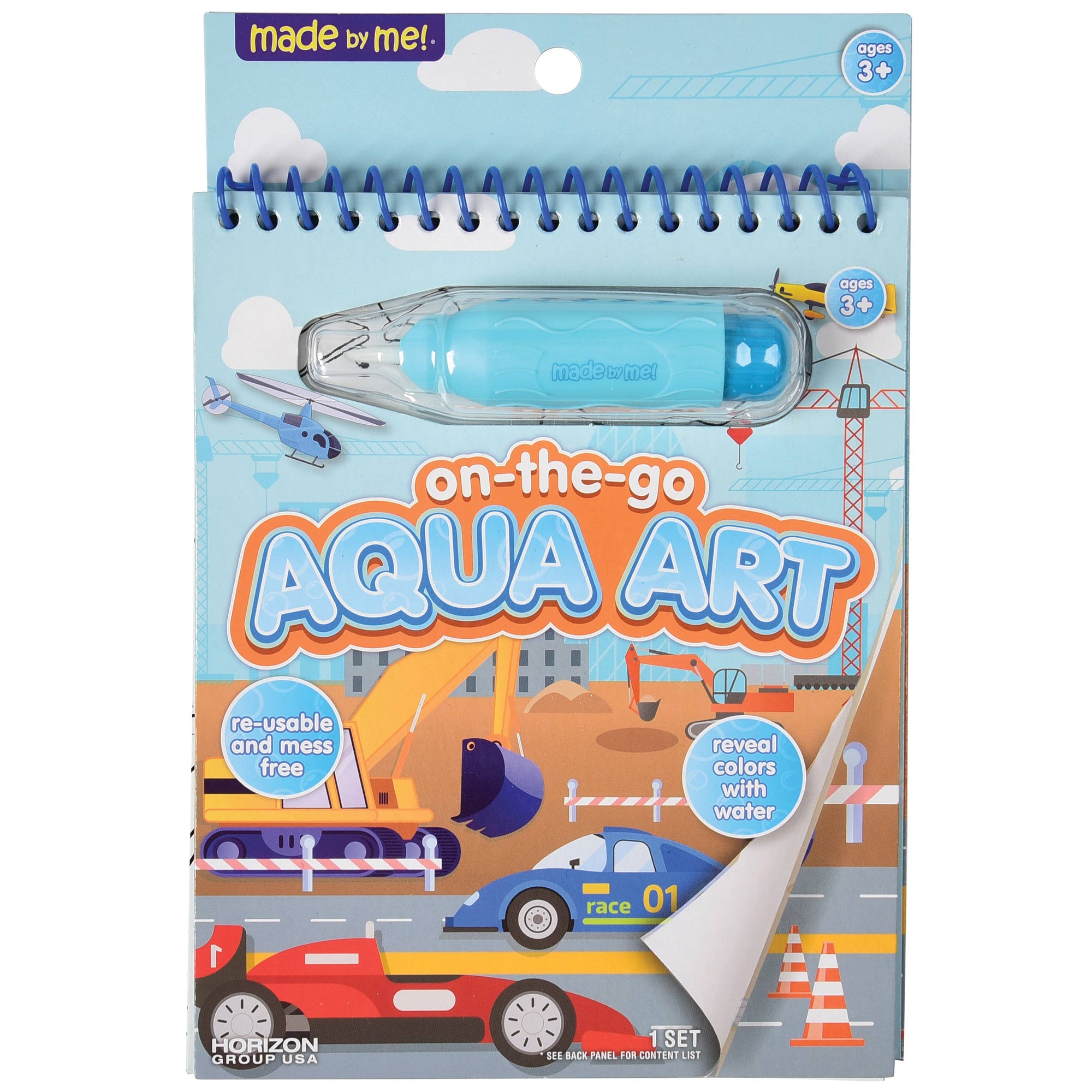 On The Go Aqua Art Pad City Fun | Toys for Boys and Girls - Great gift ideas, clean toys for traveling