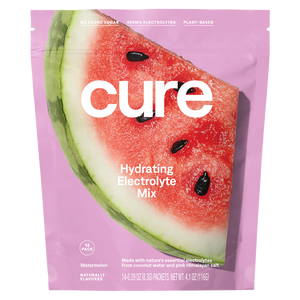 Cure Hydrating Electrolyte Drink Mix, 14 Pack | Watermelon