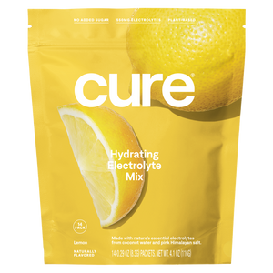 Cure Hydrating Electrolyte Mix, 14 Pack | Lemonade