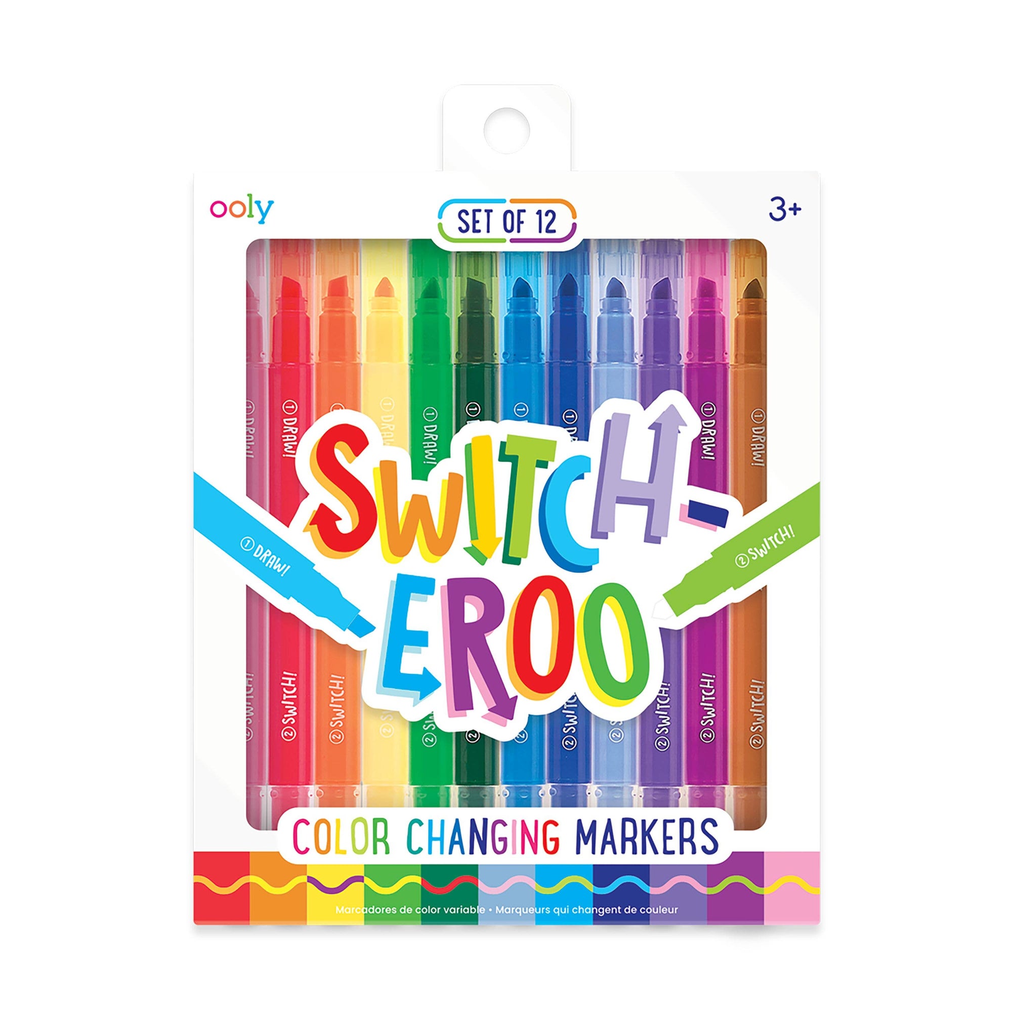 Switch-eroo! Color-Changing Markers 2.0 | Ooly