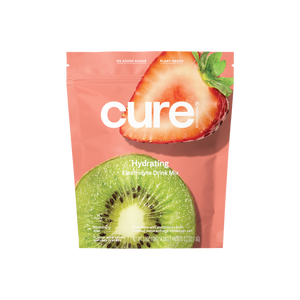 Cure Hydrating Electrolyte Drink Mix, 14 Pack | Strawberry Kiwi