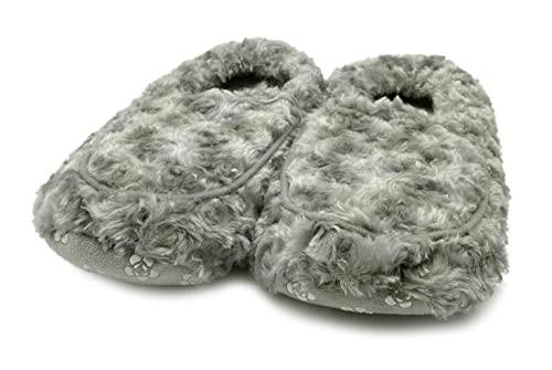 Curly Sage Green Cozy Plush Slippers | Warmies