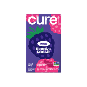 Cure Kids Hydration Mix, 6 Serving Box | Mixed Berry