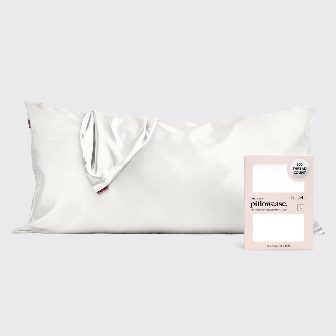 King Pillowcase, Ivory | KITSCH