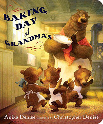 Baking Day at Grandma's by Anika Denise, Board Book