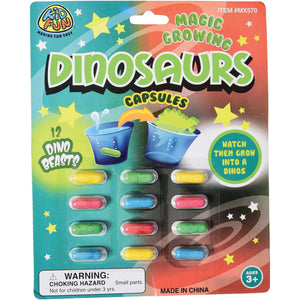 Magic Grow Dino Capsules 12 Pack | Toys for Kids, Gift Ideas