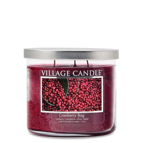 Cranberry Bog, 3-Wick Scented Candle, 14 oz | Village Candle