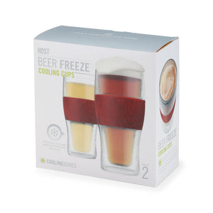 Beer Freeze Cooling Cups Set | Host