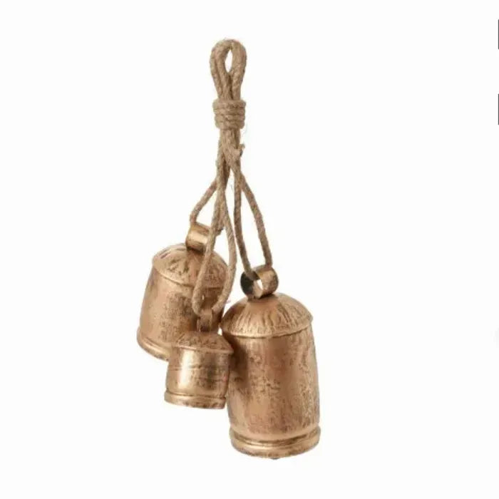 Gather Hanging Bells 14", Gold