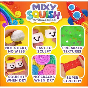 Mixy Squish Sculpting Studio Case | Craft & Art Kits for Kids - Great Gift Idea for Kids, Tweens