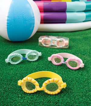 Swimming Goggles Kids with Travel Case | Juice Box