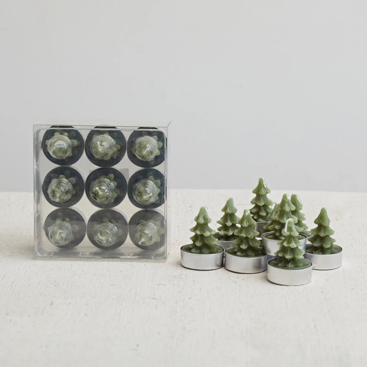 Round Tree Tealights, Evergreen