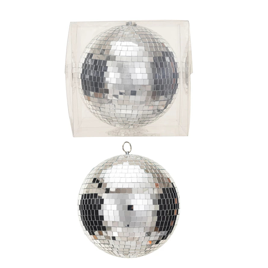 Disco Ball, 10" | Holiday & Christmas Decor & Ornaments