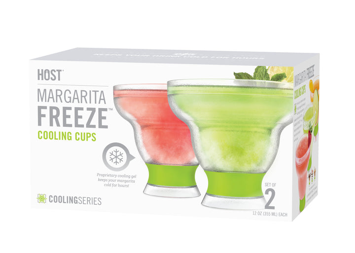 Margarita Freeze Cooling Cups, Green l Host