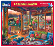 Lakeside Cabin, 1000 Piece Puzzle | White Mountain
