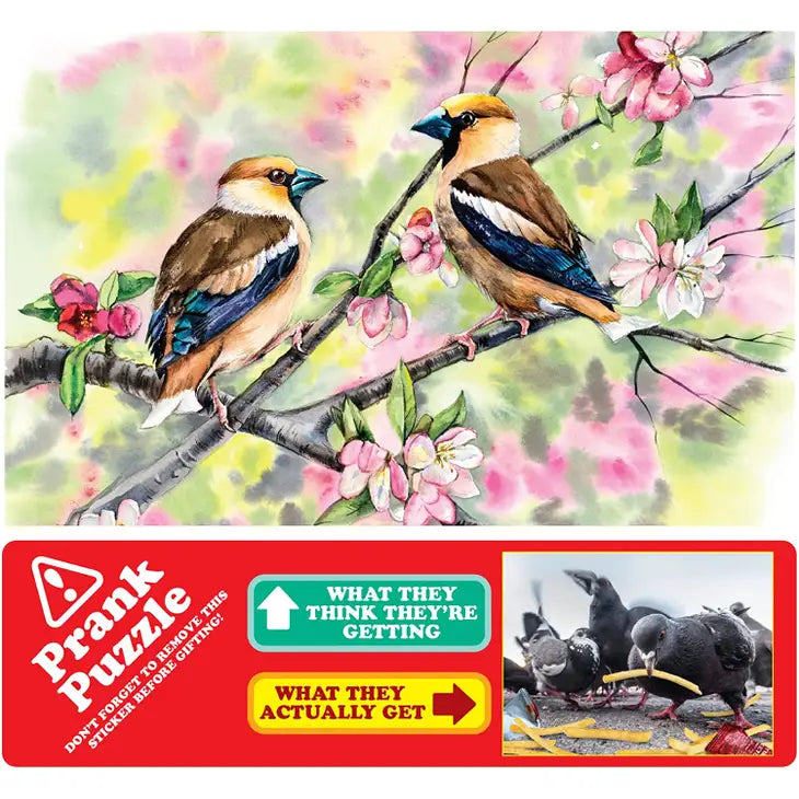 Doing Things, Lovely Birds Prank Puzzle 300 Pieces | Wow Wee Toys