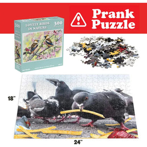 Doing Things, Lovely Birds Prank Puzzle 300 Pieces | Wow Wee Toys