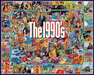 The Nineties, 1000 Piece Puzzle | White Mountain