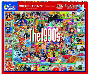 The Nineties, 1000 Piece Puzzle | White Mountain